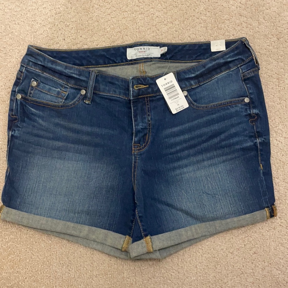 Torrid Jean Shorts